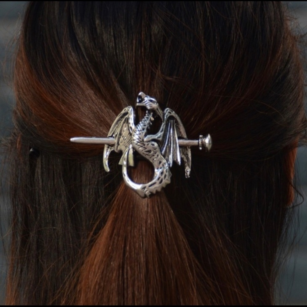 Viking Renaissance Hair Barrette